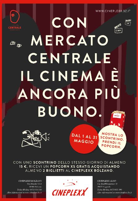 Cineplexx Bolzano x Mercato Centrale